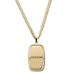 Lucleon Collier à Plaque Militaire Dorée Icarus Gael 13 Lucleon Collier à Plaque Militaire Dorée Icarus Gael -Bijouterie Soldes Boutique 1 2.6deb374797d78a0155747f3a1d7788d9