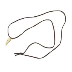 Lucleon Collier En Cuir à Pendentif Doré La Coupure -Bijouterie Soldes Boutique 1 3 12 3