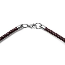 Fort Tempus Collier En Cuir Brun Et Marteau De Ram Thor -Bijouterie Soldes Boutique 1 4 129 1 40