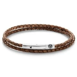 Lucleon Bracelet Collins En Cuir Vintage - 3 Mm