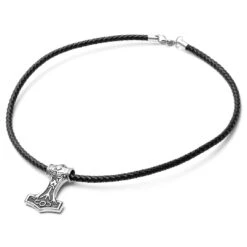 Fort Tempus Collier En Cuir Noir Et Pendentif Viking Double Face 12 Fort Tempus Collier En Cuir Noir Et Pendentif Viking Double Face -Bijouterie Soldes Boutique 10 1 4 1 348