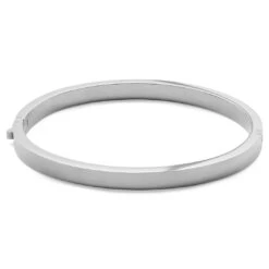 Lucleon Bracelet à Charnière En Métal Argenté Arie