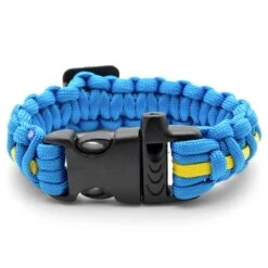 Tailor Toki Bracelet Paracord Bleu Et Jaune -Bijouterie Soldes Boutique 11 1 4 82