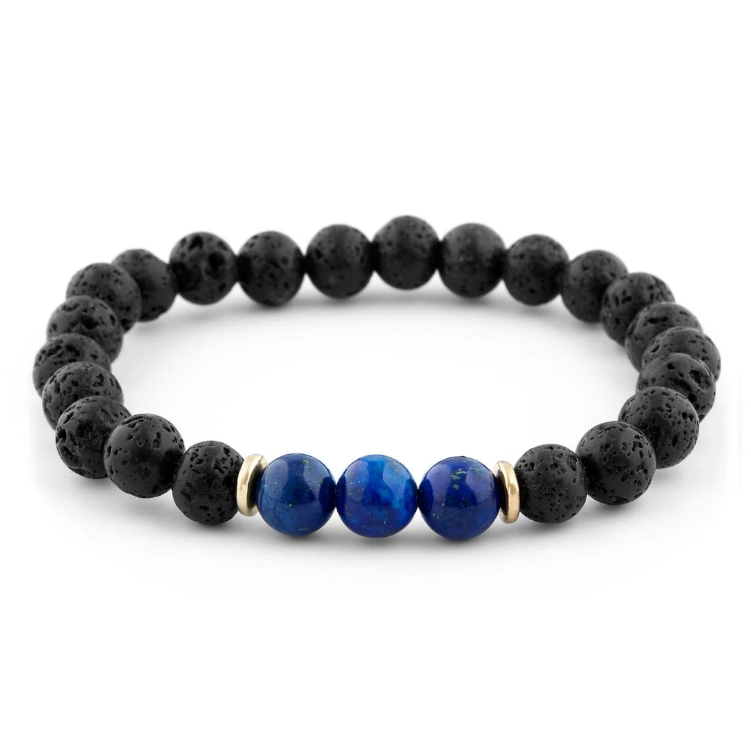 Neshraw Bracelet Bleu Fuji 3 Neshraw Bracelet Bleu Fuji