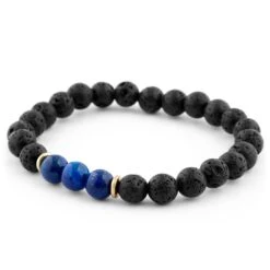 Neshraw Bracelet Bleu Fuji 8 Neshraw Bracelet Bleu Fuji -Bijouterie Soldes Boutique 11128 03