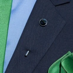 Warren Asher Broche Glamour Bleu Foncé -Bijouterie Soldes Boutique 11463 lapel pin