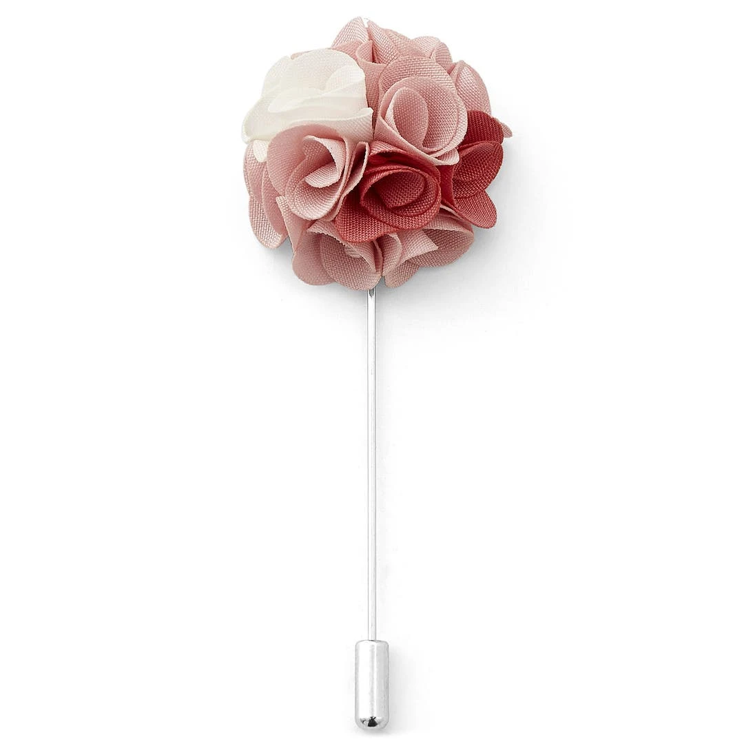 Warren Asher Broche Pour Homme à Bouquet De Fleurs Roses 3 Warren Asher Broche Pour Homme à Bouquet De Fleurs Roses