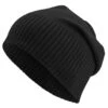 Fawler Beanie Noir Konrad Kite En Coton Organique