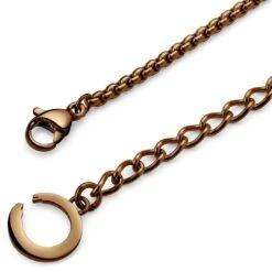 Otsu Egan | Chaîne à Maille Vénitienne Avec Pendentif Ours En Peluche En Acier Inoxydable Couleur Cuivre 10 Otsu Egan | Chaîne à Maille Vénitienne Avec Pendentif Ours En Peluche En Acier Inoxydable Couleur Cuivre -Bijouterie Soldes Boutique 12 2 neckegan