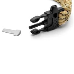 Tailor Toki Bracelet Paracord Couleur Sable Avec Design De Boussole, Sifflet Et Allume-feu -Bijouterie Soldes Boutique 13 3 50
