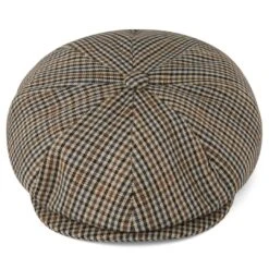 Fawler Casquette Gavroche Spicchi à Motif Pied-de-poule -Bijouterie Soldes Boutique 13 5 37