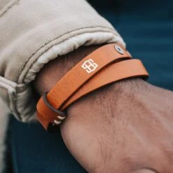 Salt & Hide Bracelet En Cuir Tanné Jackson 11 Salt & Hide Bracelet En Cuir Tanné Jackson -Bijouterie Soldes Boutique 13336 bracelet