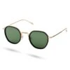 Waykins Lunettes De Soleil Dorées Wylie Thea à Verres Polarisés Verts