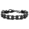 Fort Tempus Bracelet Chaîne De Vélo En Acier Noir -Bijouterie Soldes Boutique 14 1 228