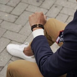 Lucleon Bracelet Miro à Oeil De Tigre Rouge & Pierre De Lave 9 Lucleon Bracelet Miro à Oeil De Tigre Rouge & Pierre De Lave -Bijouterie Soldes Boutique 14587 square