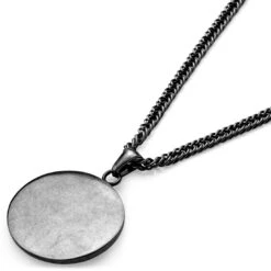 Lucleon Sanctus | Collier En Métal Argenté Vintage à L'effigie De La Vierge Marie -Bijouterie Soldes Boutique 16 38ea7bfcfef7f827452d815f83a643670