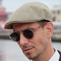 Fawler Casquette Plate Tirreno Glen à Carreaux -Bijouterie Soldes Boutique 16586 hat