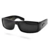 Locs Lunettes De Soleil Noires Classiques -Bijouterie Soldes Boutique 16 2 3