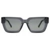 Otsu Occasus | Lunettes De Soleil Carrées Translucides à Verres Gris Polarisés -Bijouterie Soldes Boutique 17 2 glasot