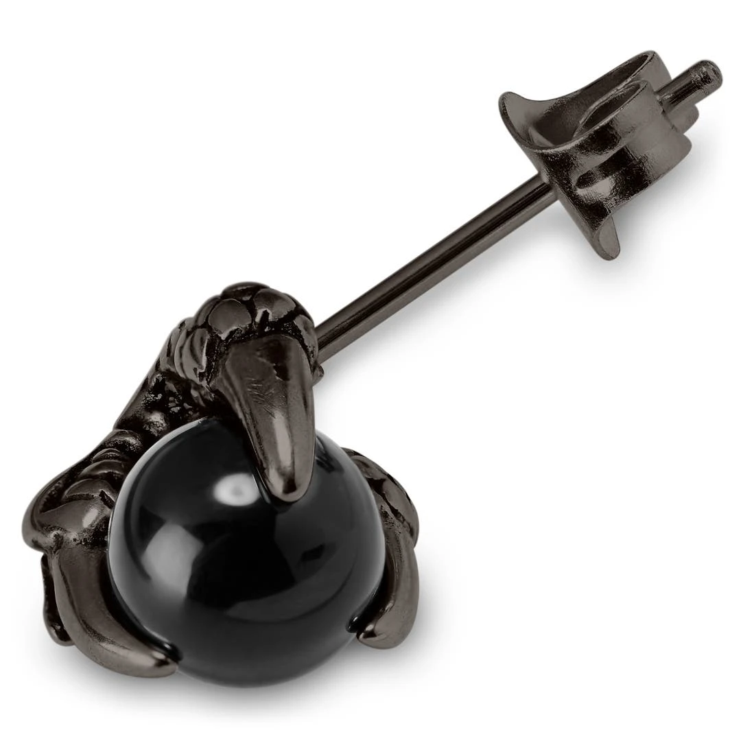 Lucleon Boucle D'oreille La Serre En Bronze Gunmetal 6 Lucleon Boucle D'oreille La Serre En Bronze Gunmetal – Image 4