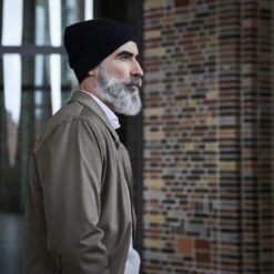 Fawler Beanie Kristian Kite En Coton Organique Noir -Bijouterie Soldes Boutique 17706 3 squares