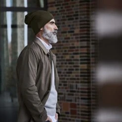 Fawler Beanie Vert Olive Kyler Kite En Coton Organique -Bijouterie Soldes Boutique 17708 3 squares edited