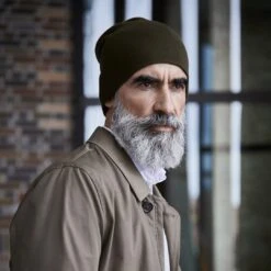 Fawler Beanie Vert Olive Kyler Kite En Coton Organique -Bijouterie Soldes Boutique 17708 6 squares edited