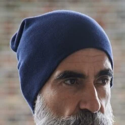Fawler Beanie Bleu Marine Kyler Kite En Coton Organique -Bijouterie Soldes Boutique 17711best1