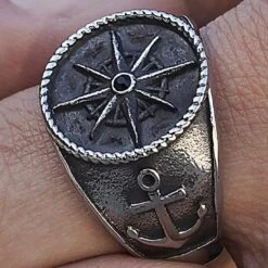 Lucleon Bague Argentée Gravel Leon -Bijouterie Soldes Boutique 17805best