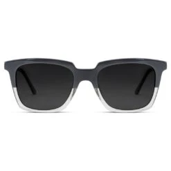 Arkai Occasus | Lunettes De Soleil Rétro Bicolores à Verres Noirs Polarisés