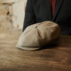 Fawler Casquette Gavroche Verte Maso -Bijouterie Soldes Boutique 18024