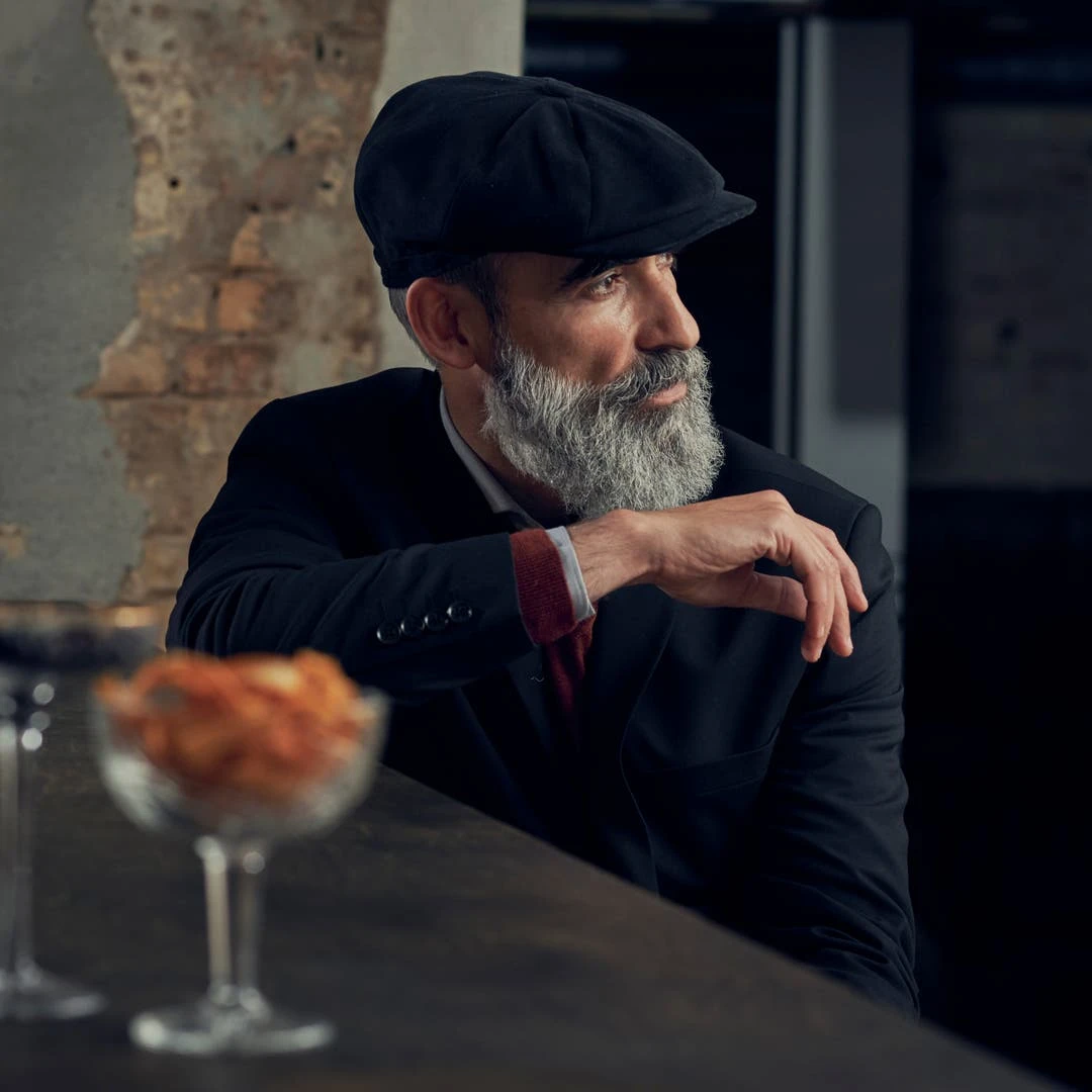 Fawler Casquette à Visière Noire Maso Moda 5 Fawler Casquette à Visière Noire Maso Moda – Image 3