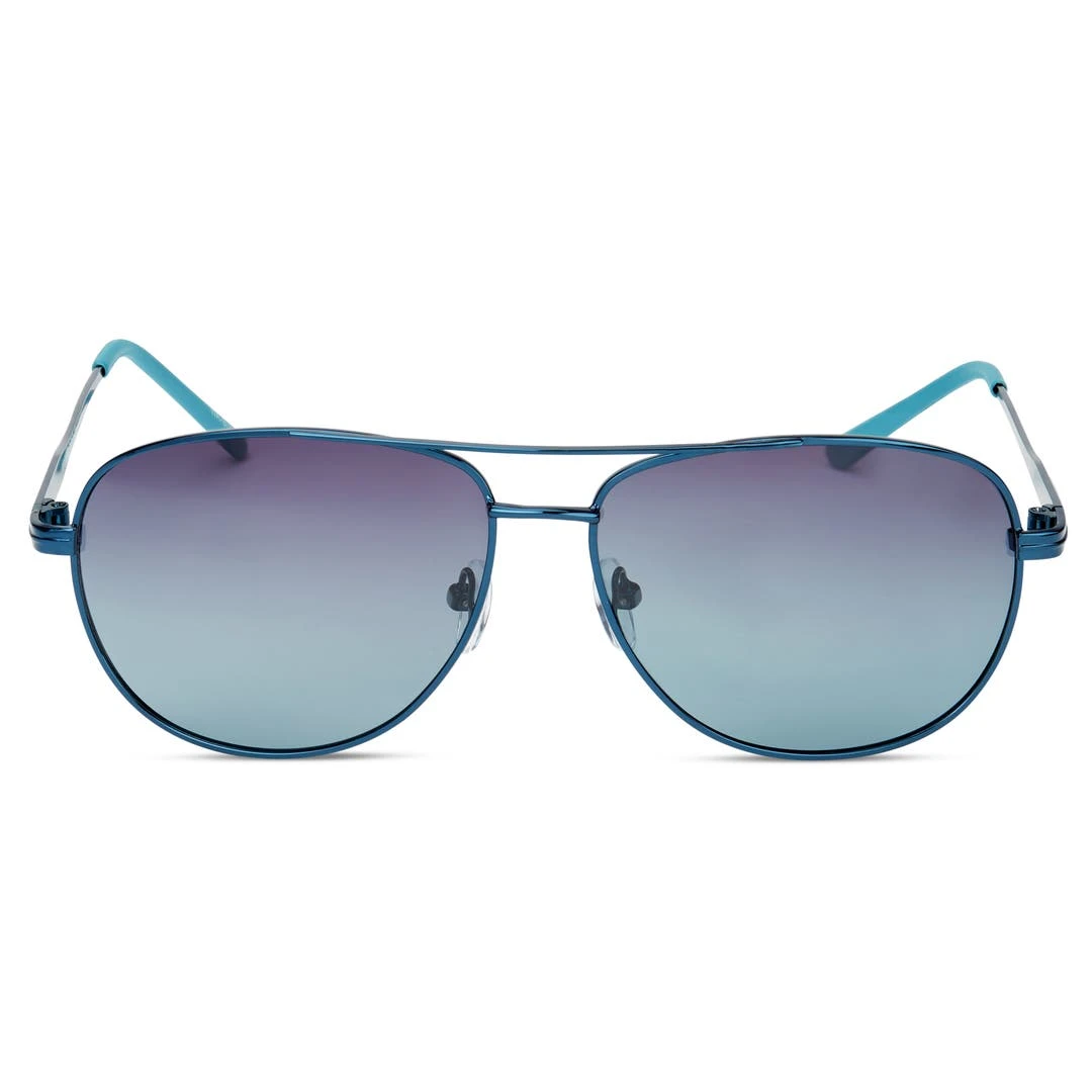 Waykins Lunettes De Soleil Aviateur Bleue Ambit 4 Waykins Lunettes De Soleil Aviateur Bleue Ambit – Image 2