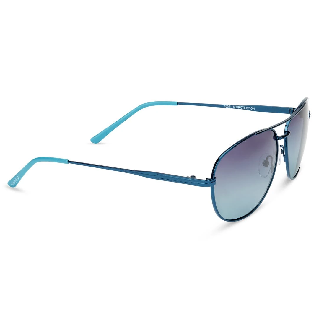 Waykins Lunettes De Soleil Aviateur Bleue Ambit 5 Waykins Lunettes De Soleil Aviateur Bleue Ambit – Image 3