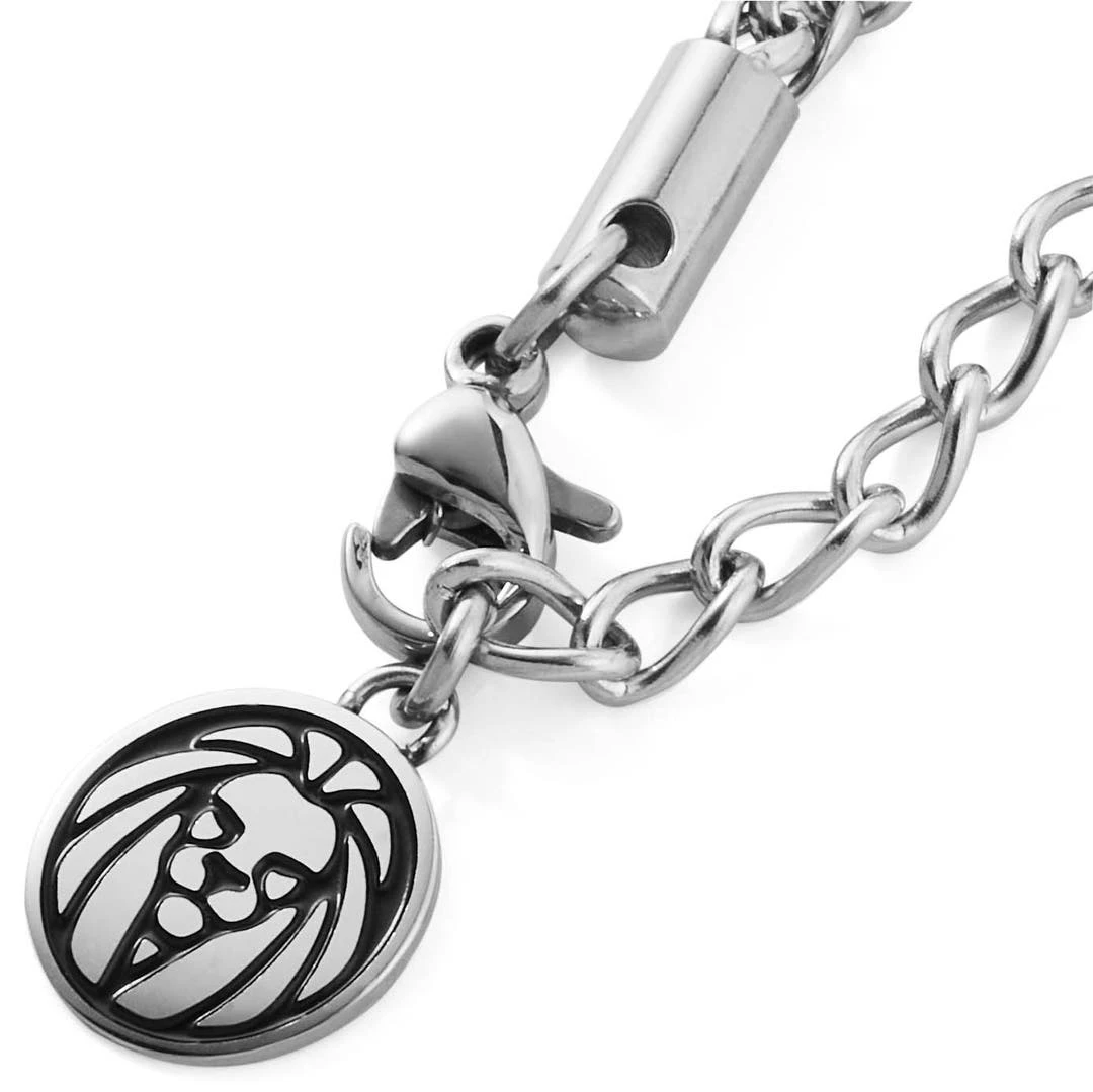 Lucleon Collier Tadd En Acier Avec Ancre Et Tête De Mort 6 Lucleon Collier Tadd En Acier Avec Ancre Et Tête De Mort – Image 4