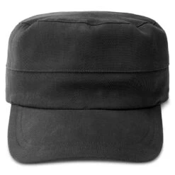 Fawler Casquette Militaire Flynn En Coton Noir -Bijouterie Soldes Boutique 2 2.f6ab350c0ce0a87a433aba749a9ca71d 3
