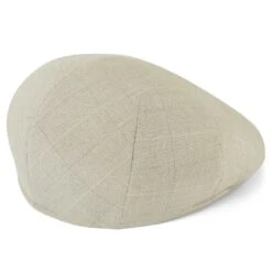 Fawler Casquette Plate Tirreno à Carreaux Gris -Bijouterie Soldes Boutique 2 2 462 copy
