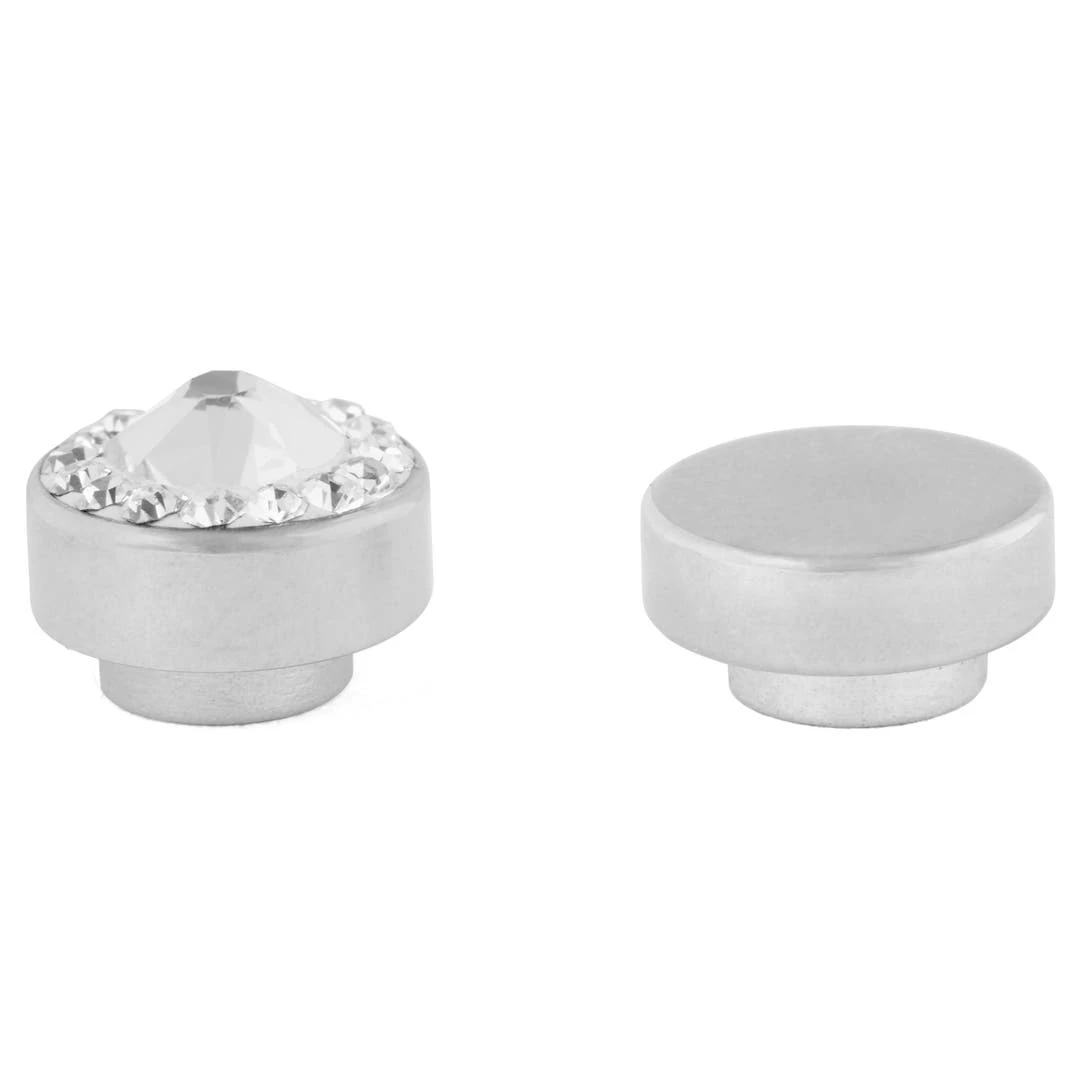 Fort Tempus Boucle D'oreille Magnétique à Cristaux Translucides - 6 Mm 4 Fort Tempus Boucle D'oreille Magnétique à Cristaux Translucides - 6 Mm – Image 2