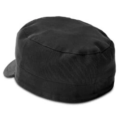 Fawler Casquette Militaire Flynn En Coton Noir -Bijouterie Soldes Boutique 2 4.f1fd57370ba262b8739c8a840c08e324 3