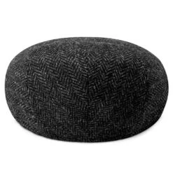 Fawler Casquette Plate Fido Eddye En Laine Grise -Bijouterie Soldes Boutique 20 3 copy 2