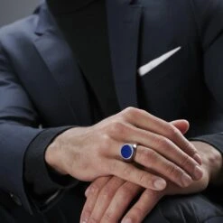 Lucleon Bague Argentée Larse Makt -Bijouterie Soldes Boutique 20788 04