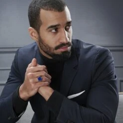 Lucleon Bague Argentée Larse Makt -Bijouterie Soldes Boutique 20788 05