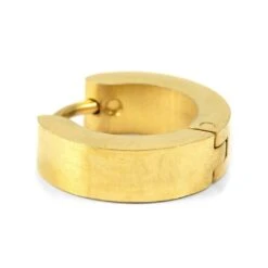 Fort Tempus Boucle D'oreille Triple Croix Couleur Or -Bijouterie Soldes Boutique 20 45