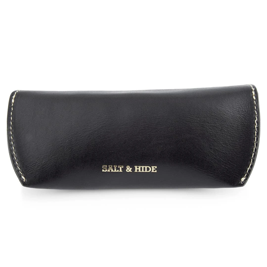 Salt & Hide Etui à Lunettes En Cuir Noir 5 Salt & Hide Etui à Lunettes En Cuir Noir – Image 3