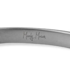 Moody Mason Bracelet Manchette Jax Tête De Mort En Acier -Bijouterie Soldes Boutique 21456 2