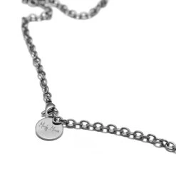 Moody Mason Collier Jax En Acier à Pendentif Tête De Loup -Bijouterie Soldes Boutique 21468 4