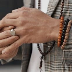 Lucleon Set De Trois Bracelets Noir Et Bruns -Bijouterie Soldes Boutique 2265 10302 square 2