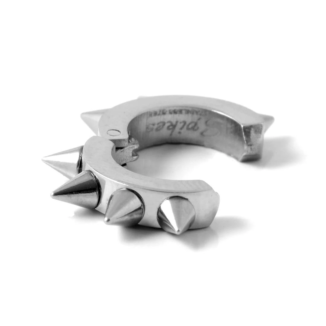 Fort Tempus Boucle D'oreille Pointes En Acier 4 Fort Tempus Boucle D'oreille Pointes En Acier – Image 2