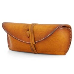 Salt & Hide Etui à Lunettes En Cuir Tanné -Bijouterie Soldes Boutique 24 3 10 2 21