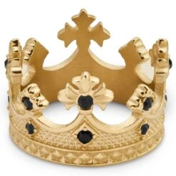 Lucleon Bague Couronne Dorée Vasilios Ken